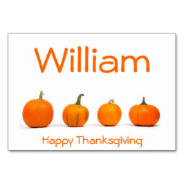 Cartas De Acción De Gracias Con Calabazas