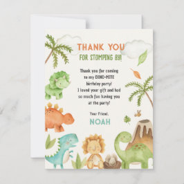 Cartas de agradecimiento a los dinosaurios - Fiest