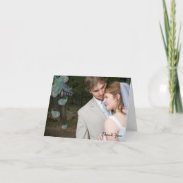 Cartas de agradecimiento a Peacock Paisley Boda