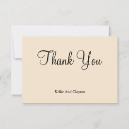 Cartas de agradecimiento de champagne