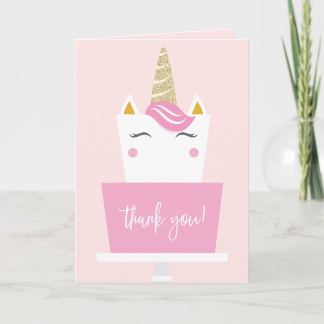 Cartas de agradecimiento para la fiesta de cumplea (Anverso)