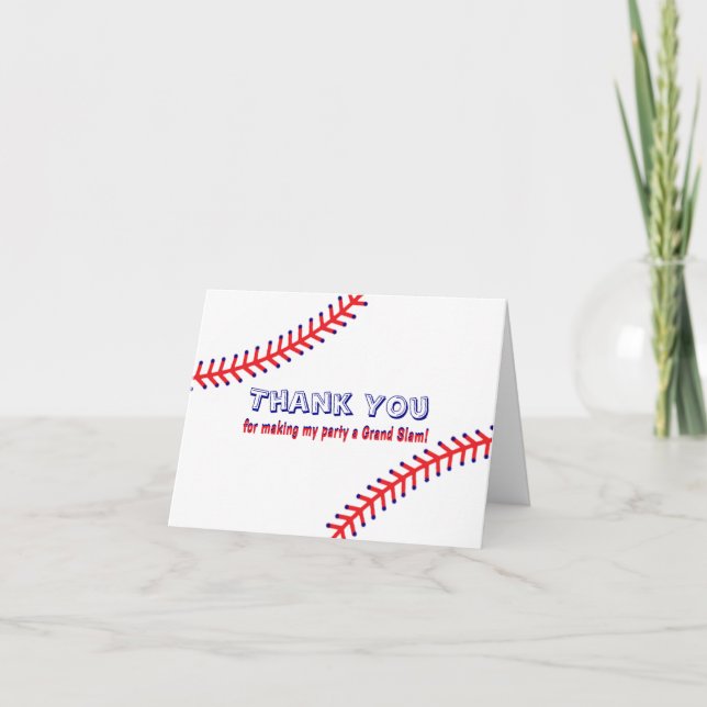 Cartas de agradecimiento para la fiesta de cumplea (Anverso)