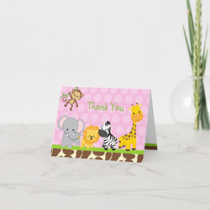 Cartas de agradecimiento por cumpleaños de Safari