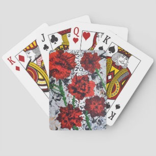 Cartas de Arte con Abstracto Floral - Floral única