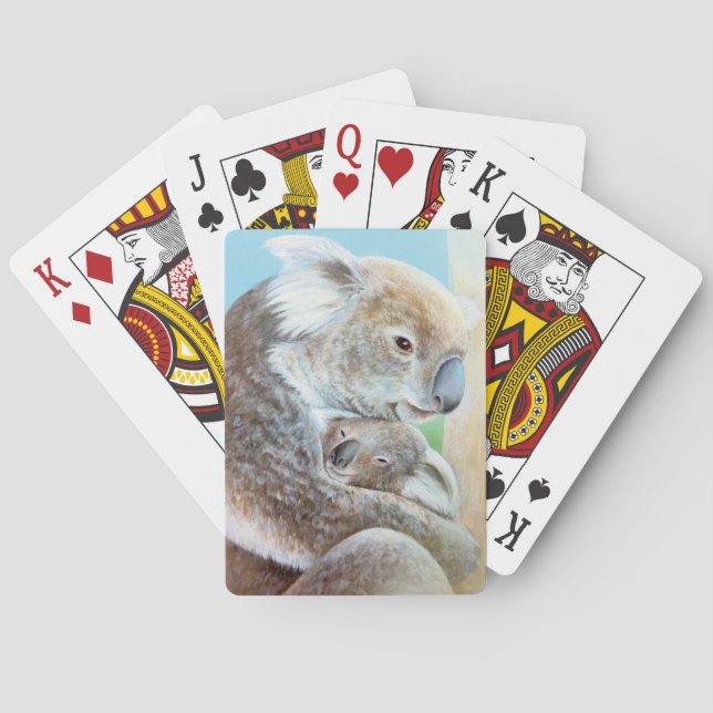 Cartas de arte de koala (Reverso)