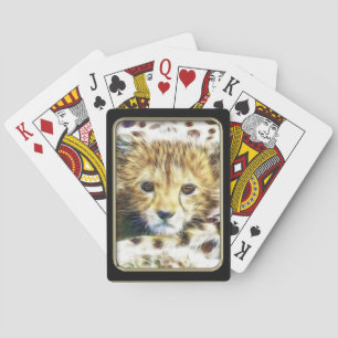 Cartas de Arte Fractal Chetah Cub