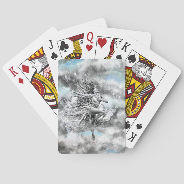 Cartas de baile de una mujer (Reverso)