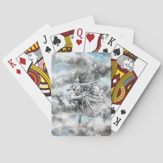 Cartas de baile de una mujer (Reverso)