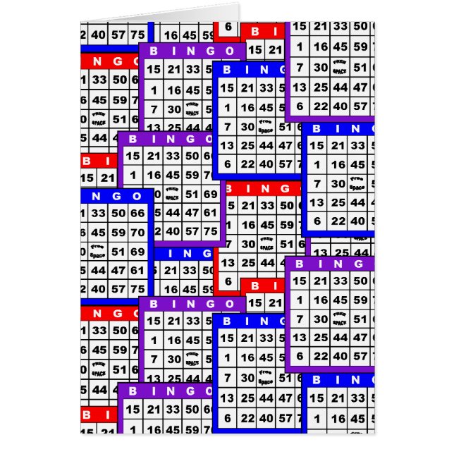 Cartas de Bingo (Frente)