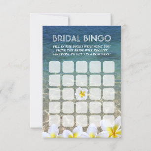 Cartas de Bingo de Novias de la Boda de Flores Fra