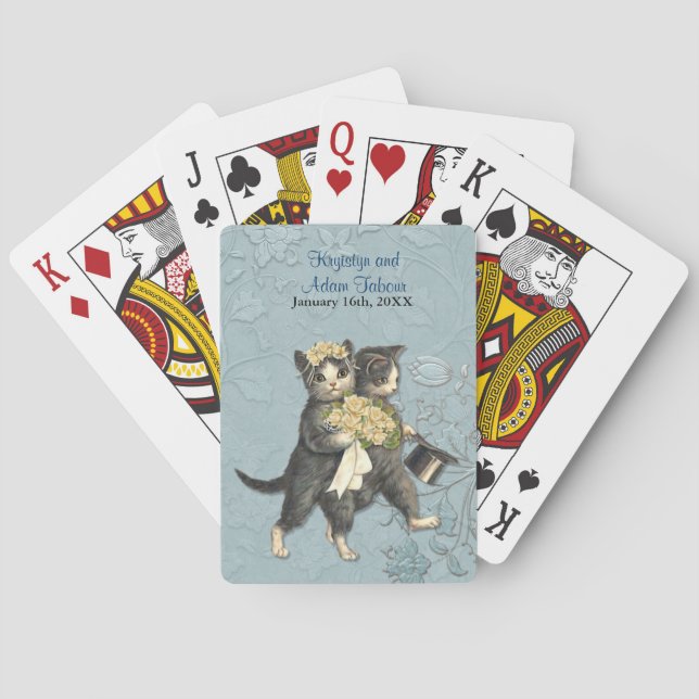 Cartas de bodas para gatos de lujo (Reverso)
