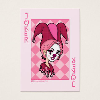 Cartas de bromista rosa