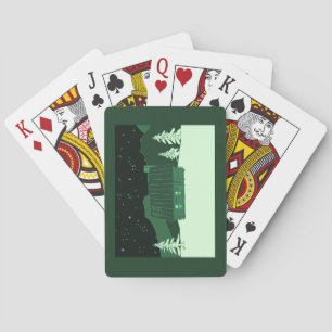 Cartas de cabaña de montaña