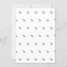 Cartas de cerezas y puntos