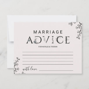 Cartas de consejo de matrimonio sobre tipografía f