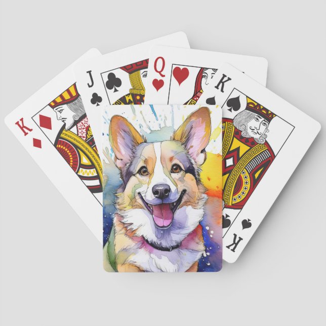Cartas de Corgi Dog (Reverso)