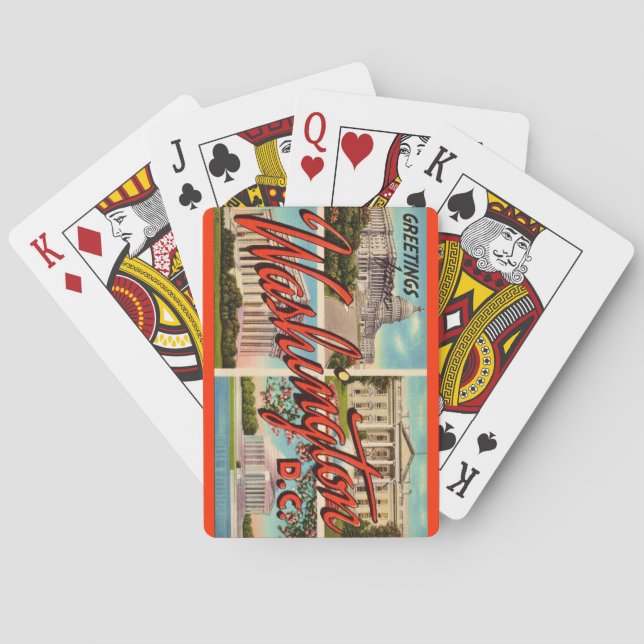 Cartas de Cumpleaños de Washington DC (Reverso)