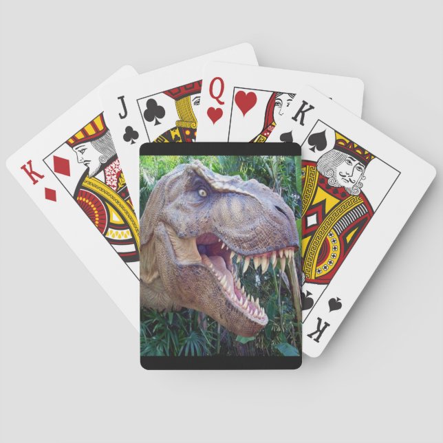 Cartas de Dinosaurio para niños y adultos (Reverso)