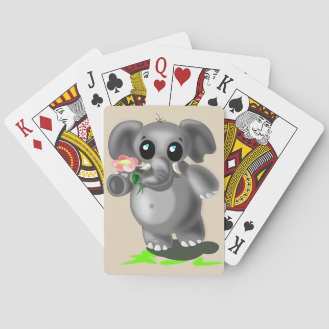 Cartas de Elefante Pequeño (Reverso)