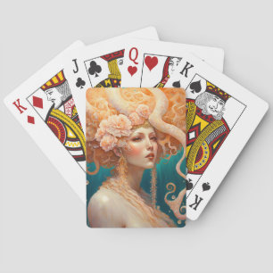 Cartas de Fantasía de Fantasía de la Sirena de Oct