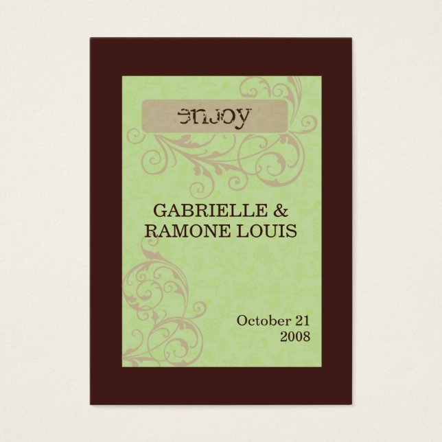 Cartas de Favor de Gabby (Frente)