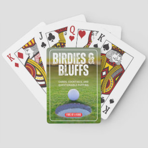 Cartas de Golf Birdies & Bluffs Golfista Diverti
