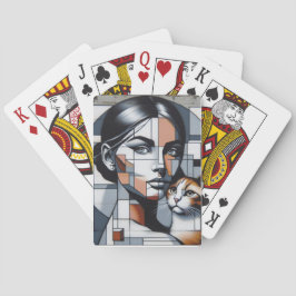 Cartas de Grafitti Cat Lady Poker