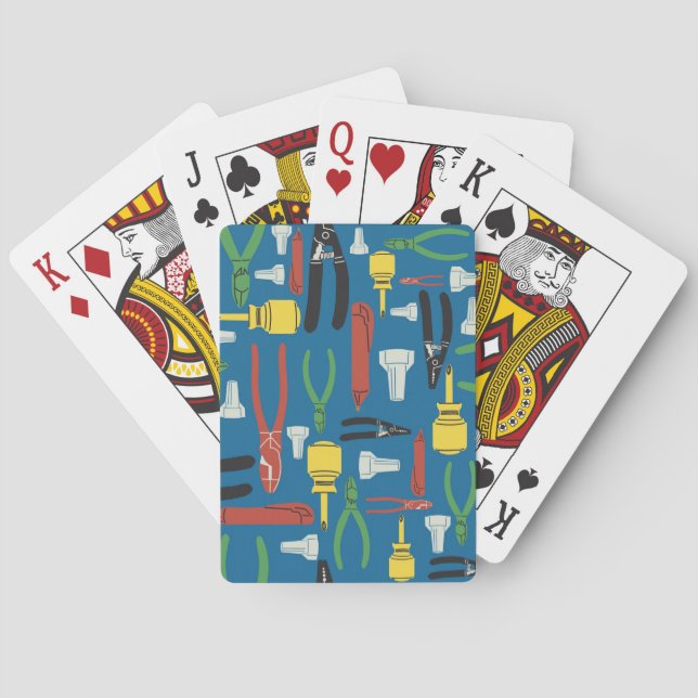 Cartas de herramientas de electricista (Reverso)