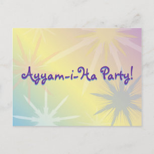 Cartas de invitación del partido Ayyam-i-Ha