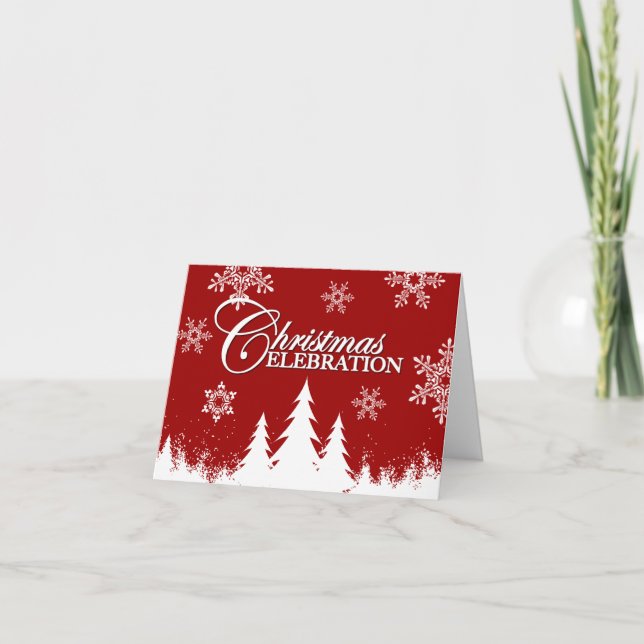 Cartas de invitaciones de los navidades (Anverso)