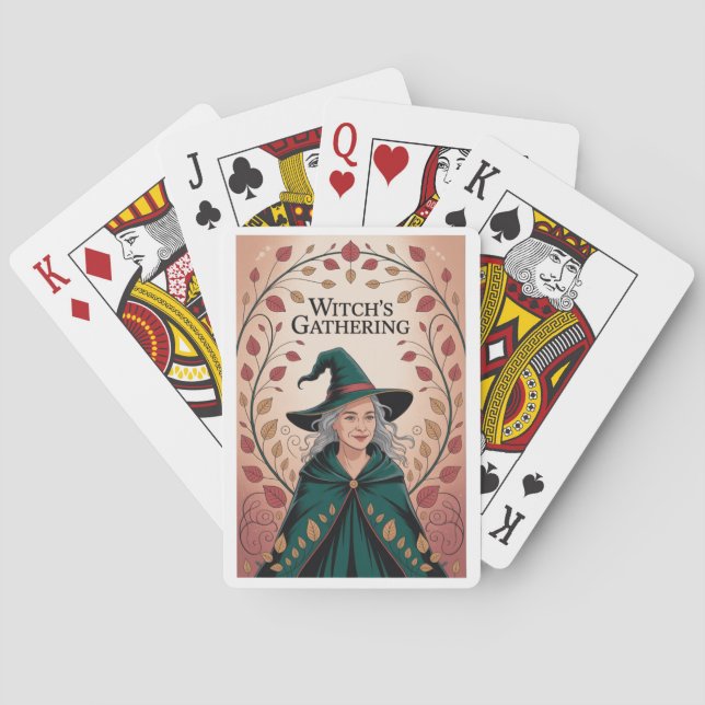 Cartas de juego 02 de la reunión de brujas (Reverso)