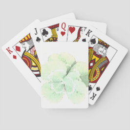 Cartas de juego afortunadas de Clover/Shamrock