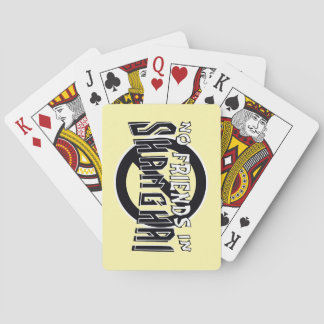 Cartas de juego AMARILLAS para Shanghai Rummy