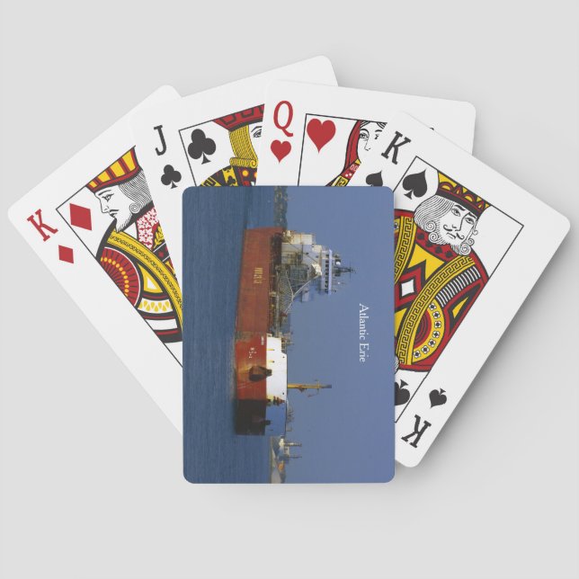 cartas de juego Atlantic Erie (Reverso)