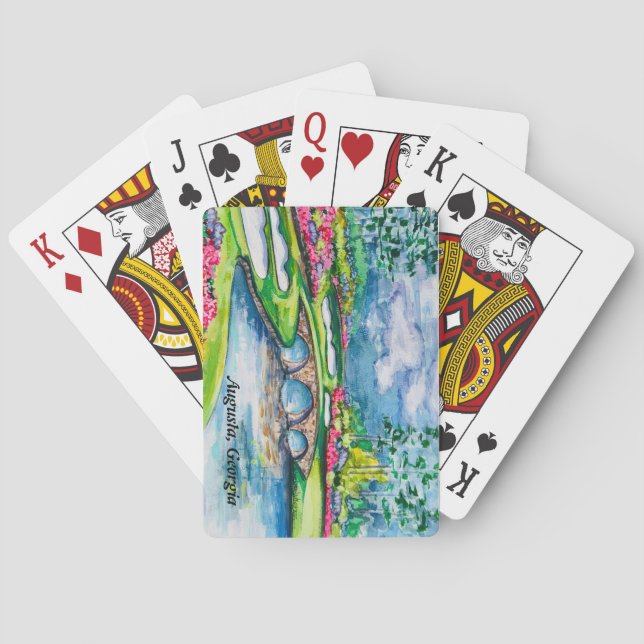 Cartas de juego Augusta 2025 (Reverso)