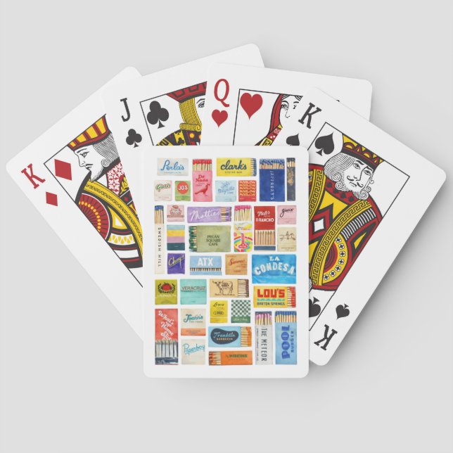 Cartas de Juego Austin Matchbook (Reverso)