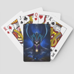 Cartas de juego Azules de la Sombra de Taidushan S
