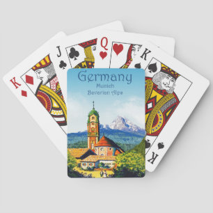 Cartas de juego bávaras de Alemania