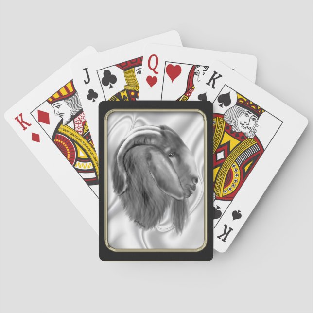 Cartas de juego Boer Goer Black Frame Bicycling® (Reverso)