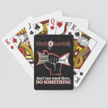 Cartas de juego "Buck and Ballot" BLANC