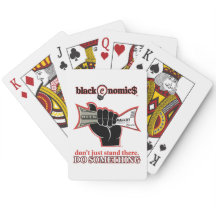 Cartas de juego "Buck and Ballot" (Blanco)