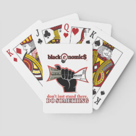 Cartas de juego "Buck and Ballot" (Blanco)