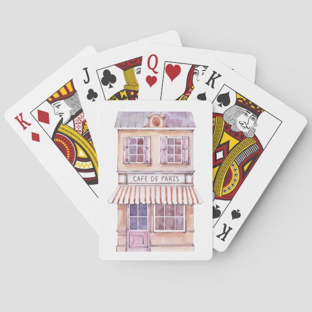 Cartas de Juego Café de París (Reverso)