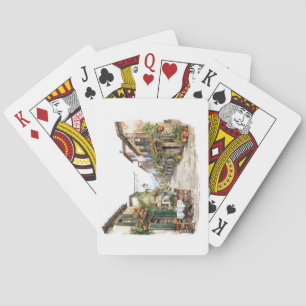 Cartas de juego callejero italianas