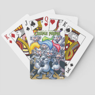 Cartas de juego, caras de índice estándar