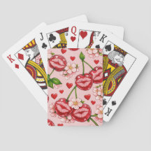 Cartas de juego Cherry Kiss