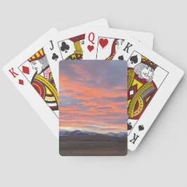 Cartas de juego Cielo Pintado