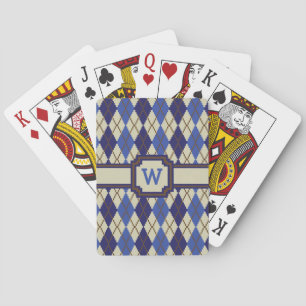Cartas de Juego Clásicas Argyle de Scone de Aránda