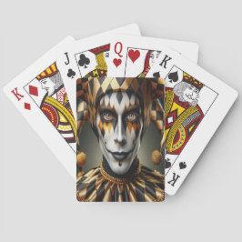Cartas de juego clásicas Black Gold Diamond Joker