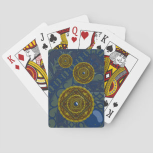 Cartas de juego clásicas Capricorn Mandala